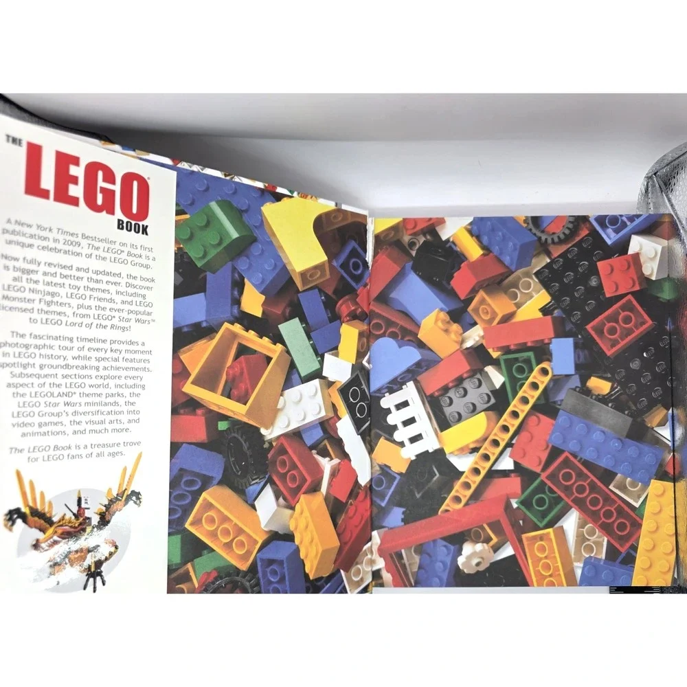 The Lego Book by Lipkowitz, Daniel Hardcover w/DJ 254‎ pgs Excellent Condition